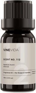 VINEVIDA [10 ml] Charcoal; Fragrance Oil for Candle Making and Soap Making - Premium Candle Scents for Soy Candles