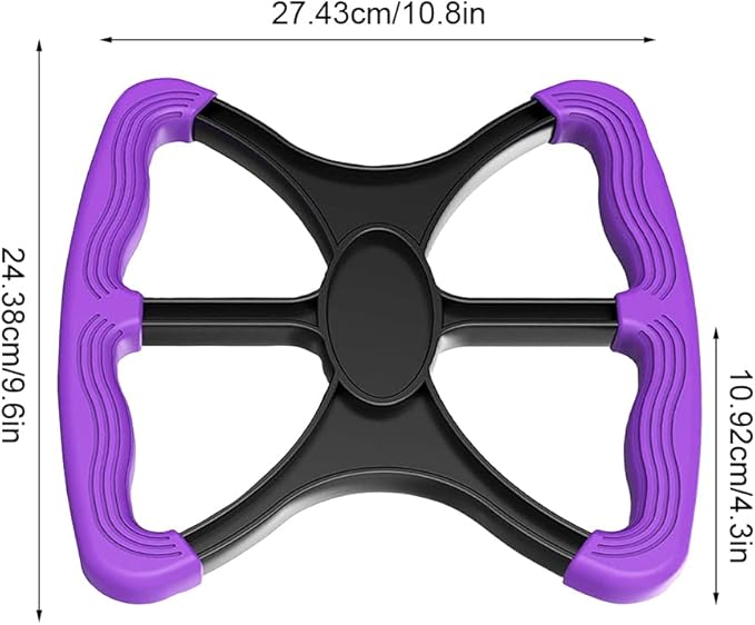 Lift Assist Standing Aid for Elderly & Disabled, Portable Standing Mobility Aid with Non-Slip Grip Handles, Fall Assist Device for Seniors, Bariatric Patients, Nurses & Caregivers (Purple)