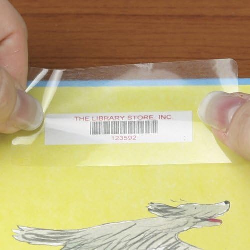 Dura-Gloss Bar Code Label Protectors 500 per Roll (1 1/2" H x 4" W)