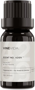 VINEVIDA [10 Ml] Scent NO. 4209 Inspired by by The Fireplace | Premium Fragrance Oil for Candle Making & Soap Making | Candle Scents for Soy Wax | Scented Oils for Car Freshies & Bath Products