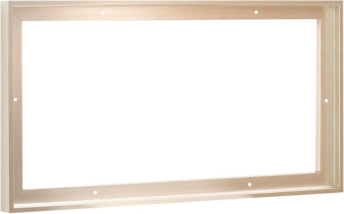 Pixy Canvas Floater Frame 8x24 for 3/4 (0.75) inch Deep Canvas Paintings/Canvas Prints/Wood Canvas Panels/Wall Art/Wall Decor/Home Decor/Artwork (Champagne, 8 x 24 inch, Landscape)