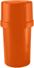 Medtainer Storage Container w/ Built-in Grinder, Orange