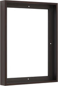 Pixy Canvas Floater Frame 5x7 for 1-1/2 (1.5) inch Deep Canvas Paintings/Canvas Prints/Wood Canvas Panels/Wall Art/Wall Decor/Home Decor/Artwork (Dark Walnut, 5 x 7 inch, Portrait)