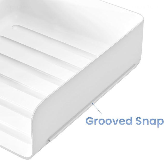 Tomorotec Desk Letter Tray Set, A4 Size White Stackable Document Organizer Office Desktop File Paper Holder Book Storage Rack Side Load Anti-Skid Stacking Support Convex Bottom (2X Landscape)
