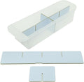 (6 Length + 16 Width Pieces) Small Drawer Configurable Dividers compatible with IRIS USA Plastic Storage Craft Cabinets (Dividers Only)
