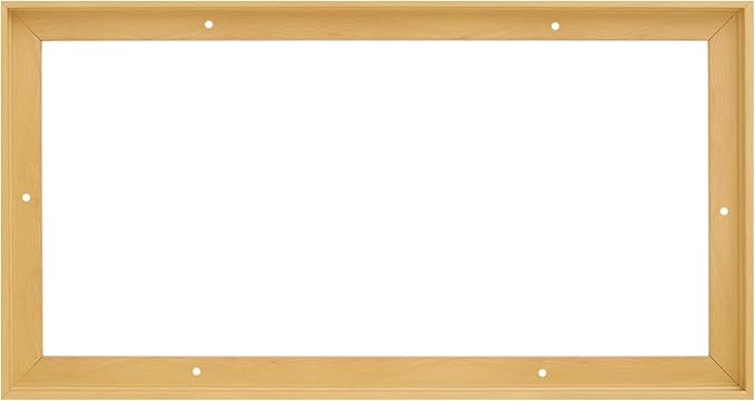 Pixy Canvas Floater Frame 5x6 for 3/4 (0.75) inch Deep Canvas Paintings/Canvas Prints/Wood Canvas Panels/Wall Art/Wall Decor/Home Decor/Artwork (Light Maple, 5 x 6 inch, Landscape)