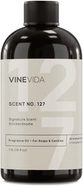VINEVIDA Scent NO. 127 Fragrance Oil - 16oz (1lb) - Signature Scent: Snickerdoodle Fragrance Oil for Candle Making - Made in USA Candle Scents Scents for Soap Making