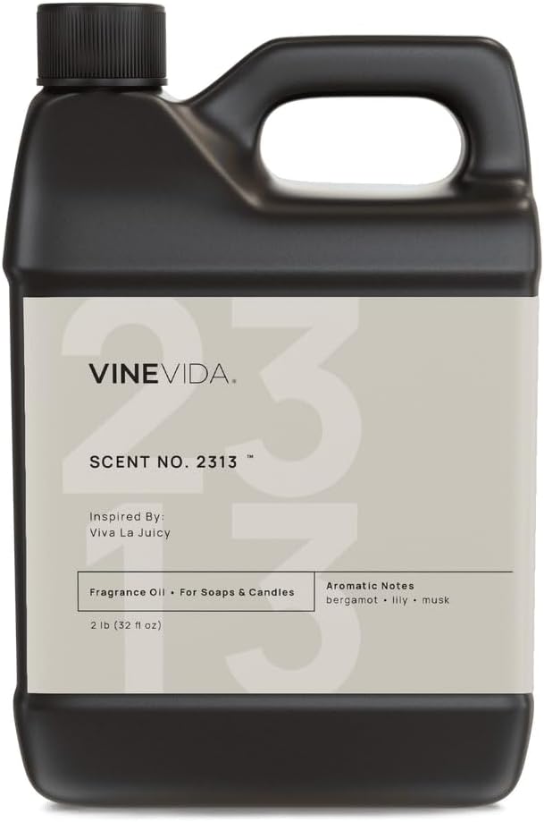 VINEVIDA [32oz] Viva La Juicy Fragrance Oil for Candle Making - Natural Candle Oil Scents - Soap Making Essential Oil - Made in USA