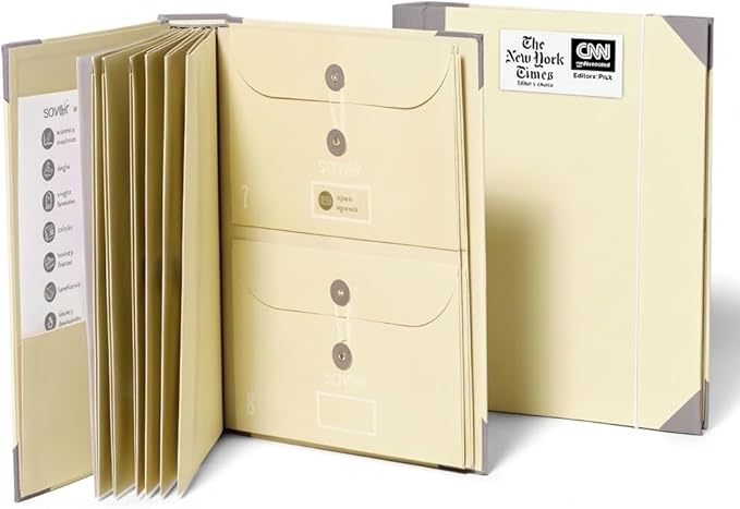 Savor |El Folio Organizador de Documentos en Español |17 millones de me Gusta en TikTok |Carpeta Expandible de Emergencia para Certificado de Nacimiento, Tarjeta de Seguridad Social, Pasaporte (Slate)