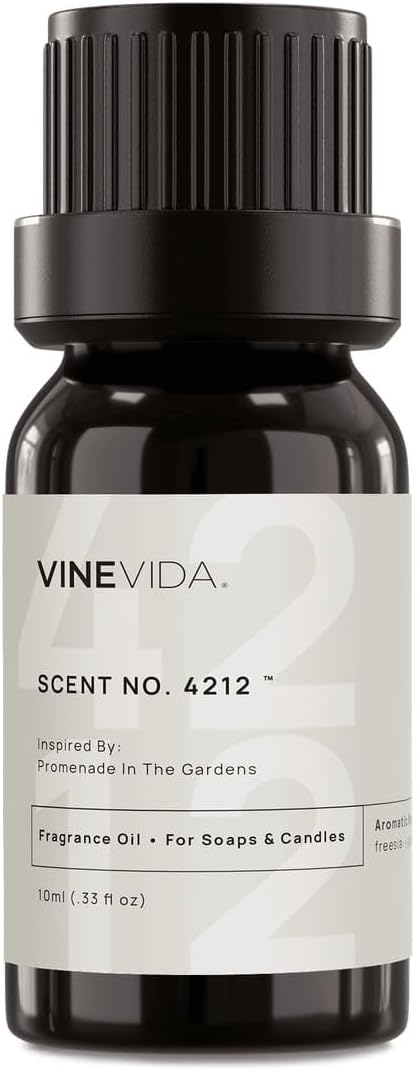 VINEVIDA [10 Ml] Scent NO. 4212 Inspired by Promenade In The Gardens | Premium Fragrance Oil for Candle Making & Soap Making | Candle Scents for Soy Wax | Scented Oils for Car Freshies & Bath Products
