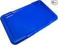 ULTRASOURCE Poly Tote Lid, Blue, Food Approved Bundle of 6 Lids