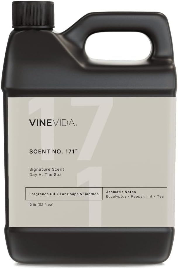VINEVIDA [32 oz] Day at The Spa; Fragrance Oil for Candle Making and Soap Making - Premium Candle Scents for Soy Candles
