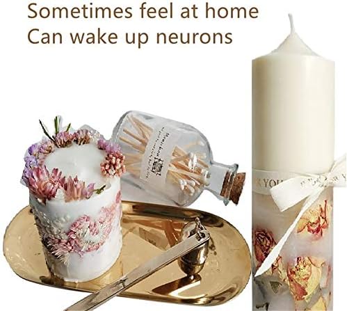 2 Sizes Cylinder Candle Molds for Candle Making Silicone Candle Molds Pillar Candles Resin Mould Epoxy Resin Casting Molds for DIY Aromatherapy Candles, Wax, Soaps, Polymer Clay