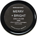 Anchored Northwest - Merry & Bright Travel Tin Candle, 6oz, 35+ Hour Burn