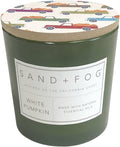 Sand + Fog Scented Candles - White Pumpkin - Additional Scents and Sizes - 3 Wicks 100% Cotton Lead-Free - Luxury Air Freshening Jar Candles - Perfect Home Decor - 21 oz