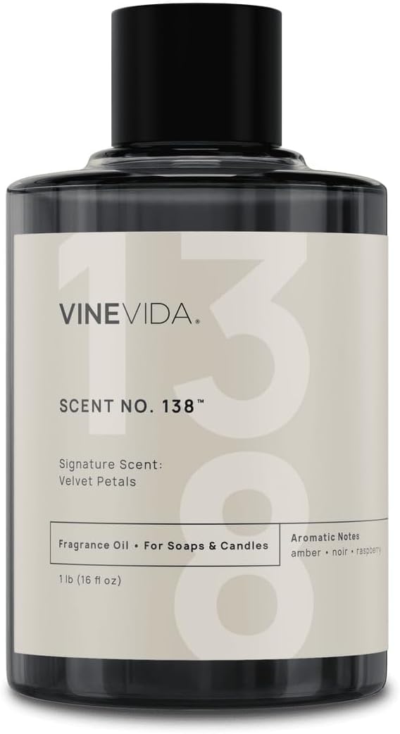 VINEVIDA [16 oz] Velvet Petals; Fragrance Oil for Candle Making and Soap Making - Premium Candle Scents for Soy Candles