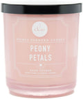 DW Home Peony Petals Scented Candle for Home, 9 oz, Medium Single Wick Candle Jar, Up to 33H Burn Time, Luxury Scented Candle for Relaxation, Gifting, Home Décor