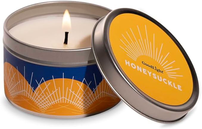 GoodLight Premium Paraffin-Free Scented Candle Collection, Set of 6 Natural Fragrances with Pure Essential Oils for a Clean-Burning, Relaxing Experience