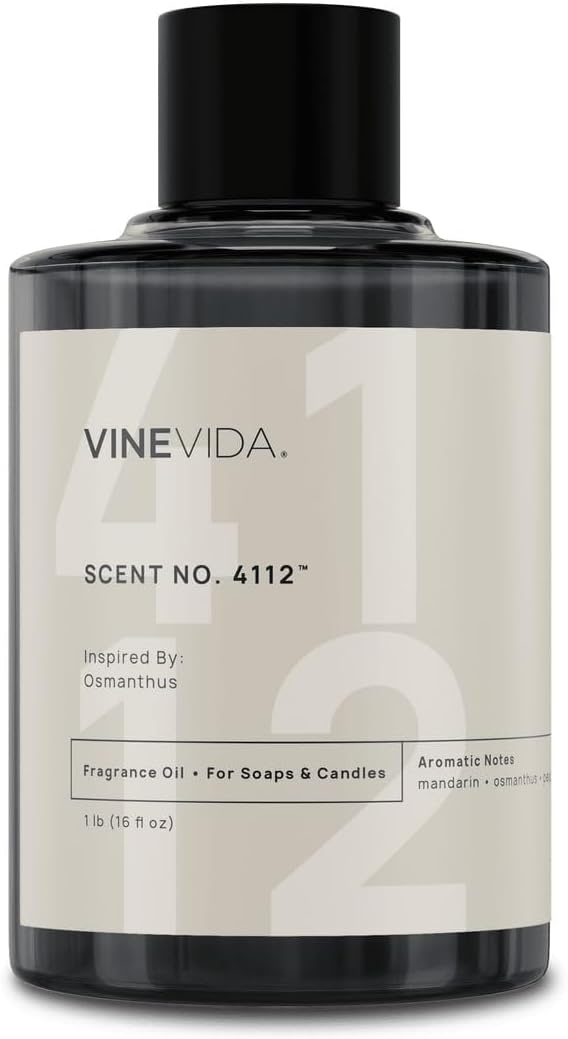 VINEVIDA [16oz] Osmanthus Fragrance Oil for Candle Making - Natural Candle Oil Scents - Soap Making Essential Oil - Made in USA