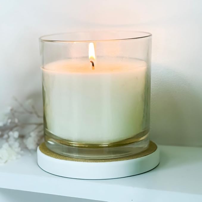 Direct Candle Supply Candle Wicks for Candle Making | 6 inch Stabilo CD-14 Wicks | 100pcs of Cotton Wicks for Candles and Candle Making Supplies, White
