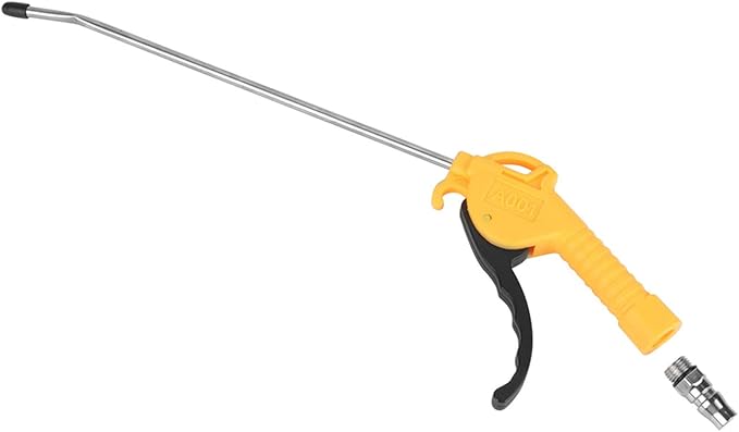 Watris Veiyi Air Blow Gun, High Volume Air Blower Gun, Dust Cleaning Tools with 10 Inch Aluminium Alloy Air Nozzle, Pneumatic Air Compressor Accessories
