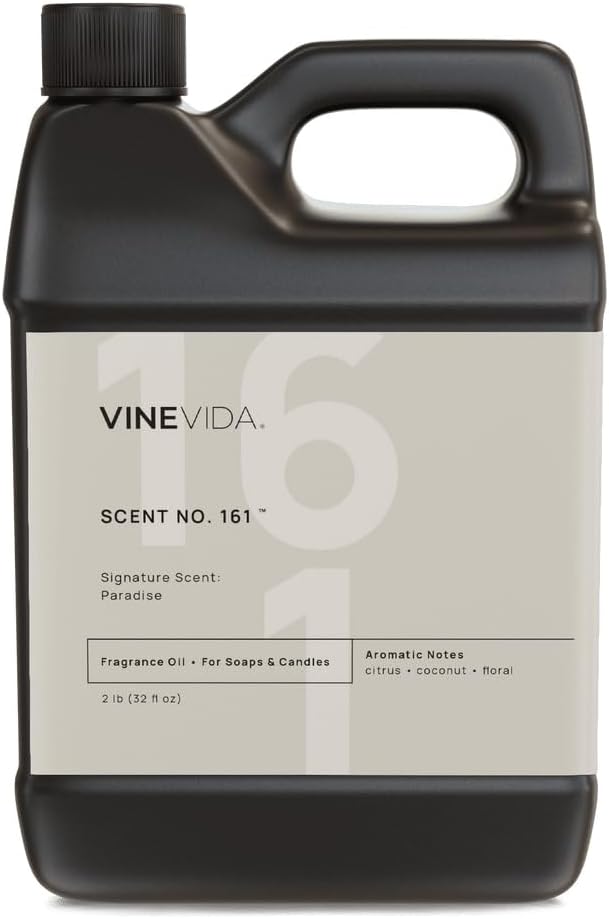 VINEVIDA [32 oz] Paradise; Fragrance Oil for Candle Making and Soap Making - Premium Candle Scents for Soy Candles