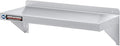DuraSteel Stainless Steel Shelf - 36 Inch Wide x 14 Deep Commercial NSF Mounted Metal Wall Shelf Pantry Organizer Garage Storage Shelves - Rack Shelving Restaurant Kitchen Units Laundry Utility Room