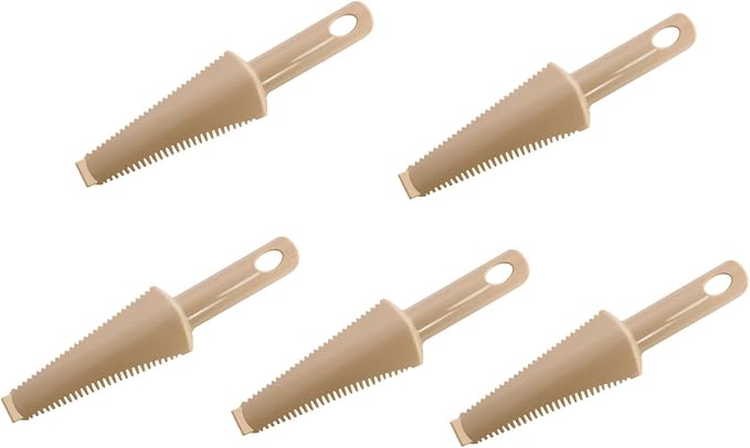 5 Pack Flat Mop Cleaning Scraper Microfiber Pads Brush Cleaner Heavy Duty Hair Removal Tool Attachment for Wet Dry Spray Mops Head Floor Buckets System