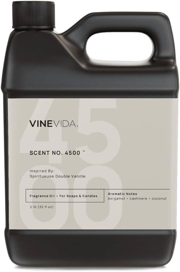 VINEVIDA [32oz] Spiritueuse Double Vanille Fragrance Oil for Candle Making - Natural Candle Oil Scents - Soap Making Essential Oil - Made in USA
