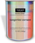 Tuscany Candle Tangerine Currant Scented Air Purifying Candle, 12 oz