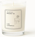 Lime Lemongrass Scented Candle, 8oz Soy Jar with Long-Lasting Burn, Giftable, Holidays,Birthdays