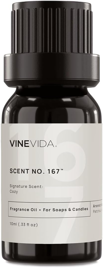 VINEVIDA [10 ml] Cozy; Fragrance Oil for Candle Making and Soap Making - Premium Candle Scents for Soy Candles