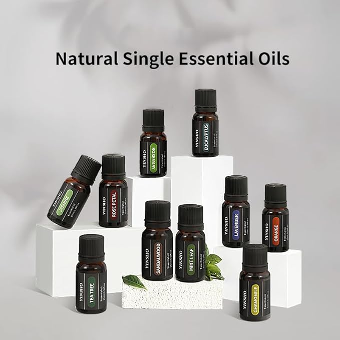 Botanical Aromatherapy Essential Oil, Oily Aromatherapy Essential Oil, Suitable for Diffuser, Massage, Bath, Spa, Skin and Hair Care 0.33oz (RosePetalEssentialOil, 0.33 FlOz (Pack of 1))