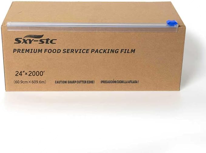 24 Inch x 2000 Feet Plastic Cling Wrap