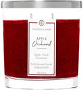 Colonial Candle Apple Orchard Scented Candle Jar, Highly Fragranced Candles for Home Scented, Mottled Wax Candle, 2 Wick, 8 oz - Made in the USA