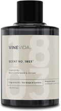 VINEVIDA [16oz] Black Cedarwood & Juniper Fragrance Oil for Candle Making - Natural Candle Oil Scents - Soap Making Essential Oil - Made in USA