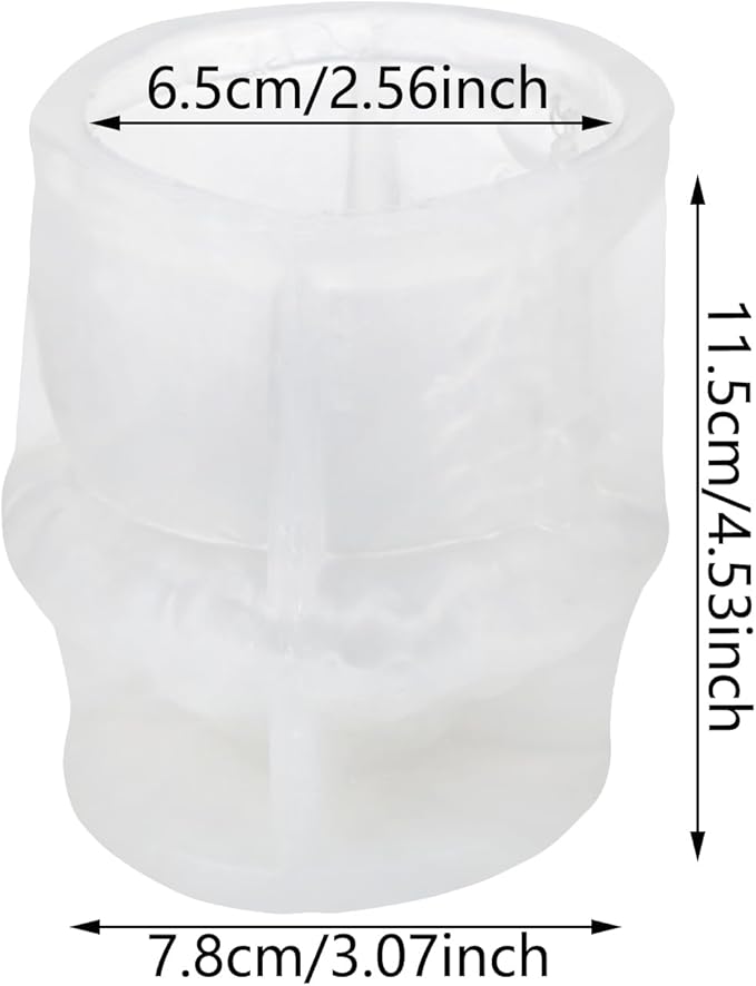 XIAOSHUI Mushroom House Silicone Candle Molds for Candles Making Resin Casting Aromatherapy