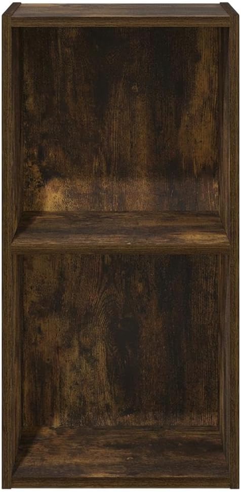 Furnifact Amber Pine Bookcase with Modern Design, Sturdy Wood Construction, Elegant Storage Solution for Living Room, Office, or Bedroom