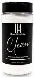 16 oz. Powerful Clean Linen Fabric & Upholstery Deodorizer & Freshener. Home Odor Eliminator For Strong Odor. Pet Safe. Vacuuming Powder Use for Furniture,Carpet,Rug,Mattresses,Cat Litter