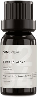 VINEVIDA [10 Ml] Scent NO. 4204 Inspired by Flower Market | Premium Fragrance Oil for Candle Making & Soap Making | Candle Scents for Soy Wax | Scented Oils for Car Freshies & Bath Products