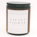 River Birch Candles Cactus Flower Scented Candle | Premium, All-Natural, Non-Toxic, Soy Amber Jar Candles | 8.5oz 40 Hr Burn Time | Cozy Relaxing Gifts for Home