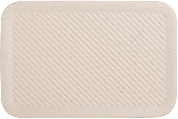 Superio Ribbed Collection Lid for Eco-Friendly Decorative Plastic Basket Open Home Storage Bins Organizer Baskets, Meduim - for Organizing Closet Storage Bins for Shelves Drawer Shelf 5 Liter