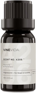 VINEVIDA [10 Ml] Scent NO. 4206 Inspired by at The Barbers | Premium Fragrance Oil for Candle Making & Soap Making | Candle Scents for Soy Wax | Scented Oils for Car Freshies & Bath Products