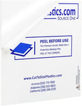 SourceOne 1 Sheet - 1/2" Clear Acrylic Sheet Heavy Duty (Custom)