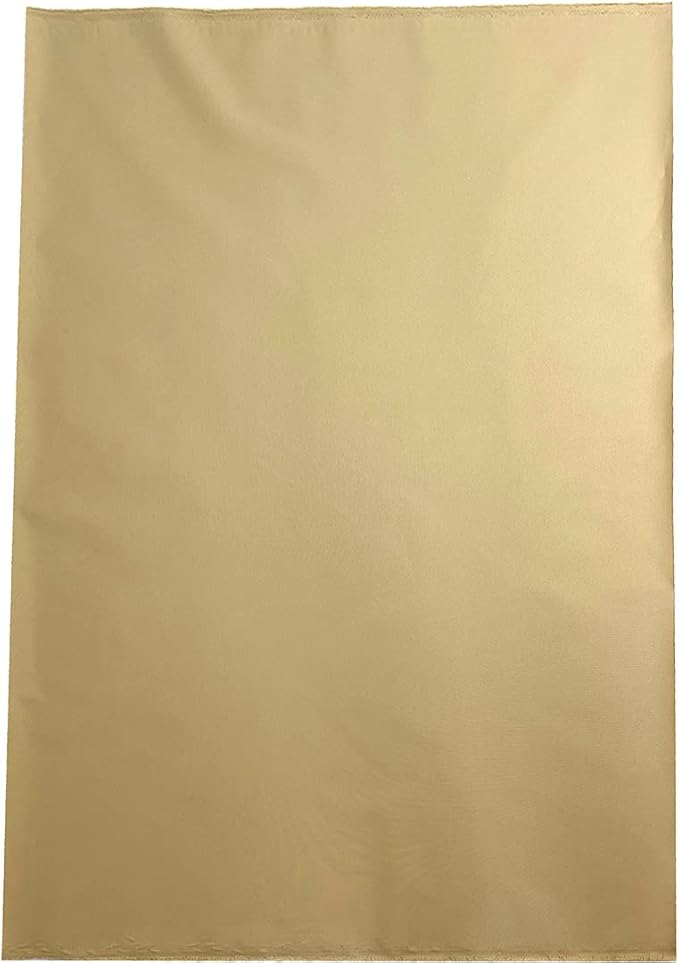 Mybecca Canvas Marine Fabric 600 Denier Indoor/Outdoor Khaki 1 Yard (36" x 56")(Cut Folded & Separately by Prime)