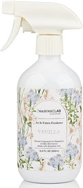 ‌M&SENSE Air & Fabric & Pet Odor Eliminator Spray - 16.9oz Large Size Natural Safe Air Freshener Vanilla Scented Deodorizer for Home Eliminates Smoke & Musty Smells, Ideal for Kitchen & Living Spaces