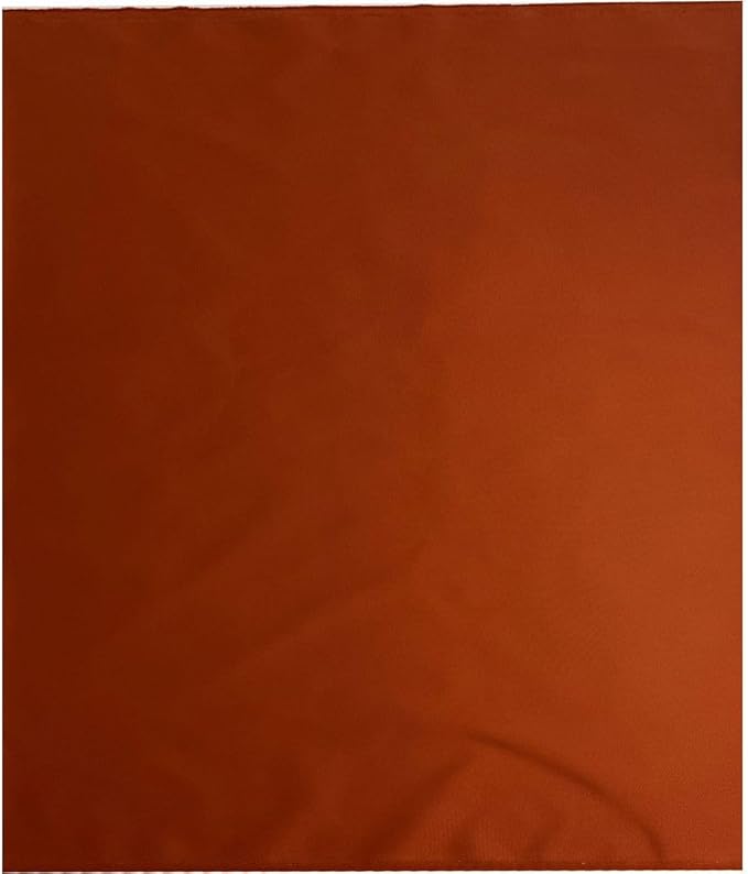Mybecca Waterproof Canvas Marine Fabric 600 Denier Indoor/Outdoor PU Backing UV Protector Rust 1 Yard