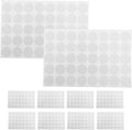 800pcs Small Wick Stickers for Candle Making: 0.8" Round Dot Double Sided Adhesive Inserts Taper Stick Holder Grips for DIY Candlesticks Wick Making