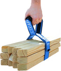 4’ Carry Strap with Handle | Heavy Duty | Adjustable Belt | Easy, Safe, Secure, Lifting, Moving, Carrying Heavy Boxes, Groceries | Best Luggage Strap (Strap-A-handle 4ft. Length, 75lb. Capacity)