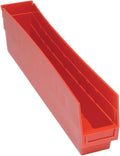 Quantum Storage Systems Shelf BIN RED 23-5/8in x 4-1/8in x 6in